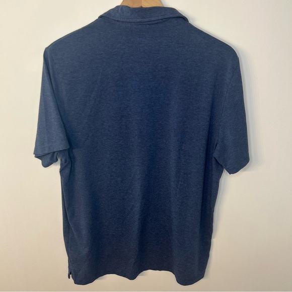 Vineyard Vines Blue Men’s Edgartown Polo Short Sleeve Shirt, Size Medium - Picture 4 of 6
